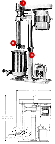 model 10T Top Entry Mill from Kady International
