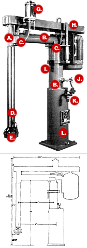model 20T 30 Top Entry Mill from Kady International
